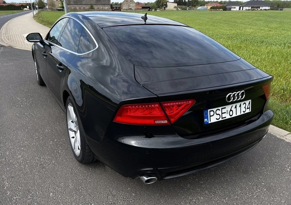 Audi A7 cena 62500 przebieg: 255000, rok produkcji 2012 z Śrem małe 781